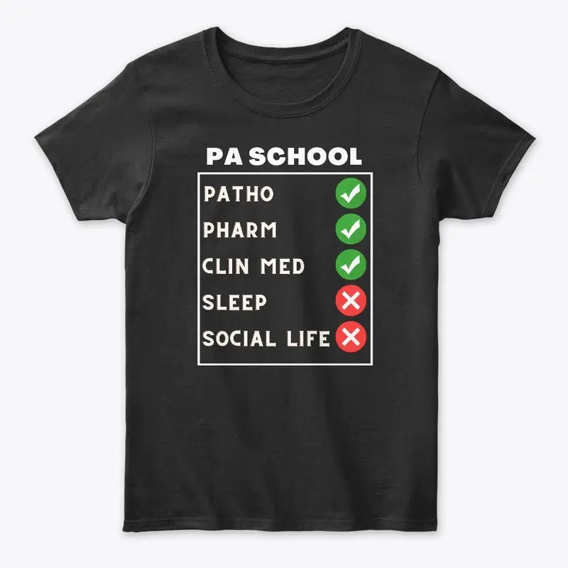 PA school checklist 