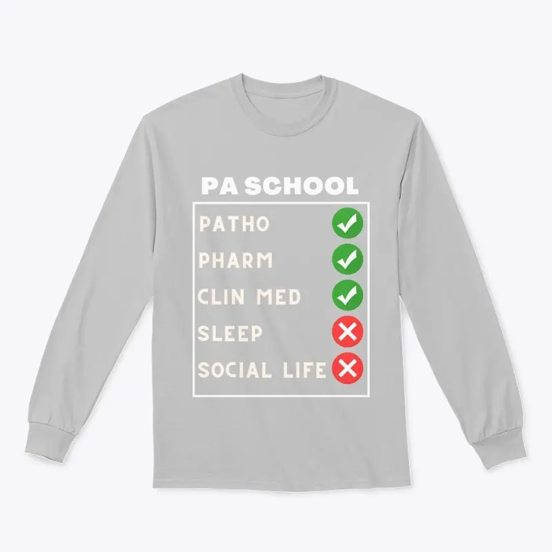 PA school checklist 