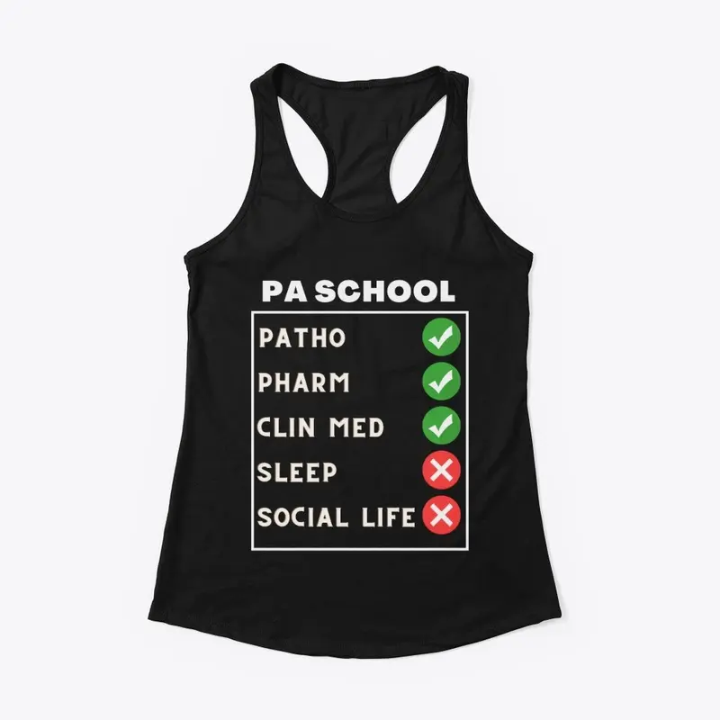 PA school checklist 