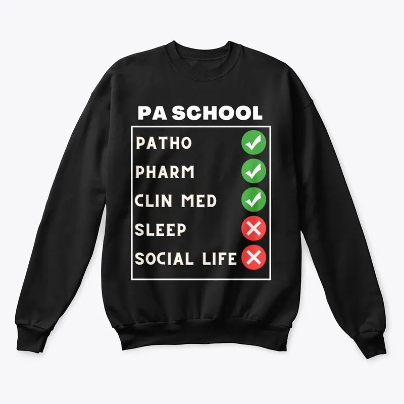 PA school checklist 